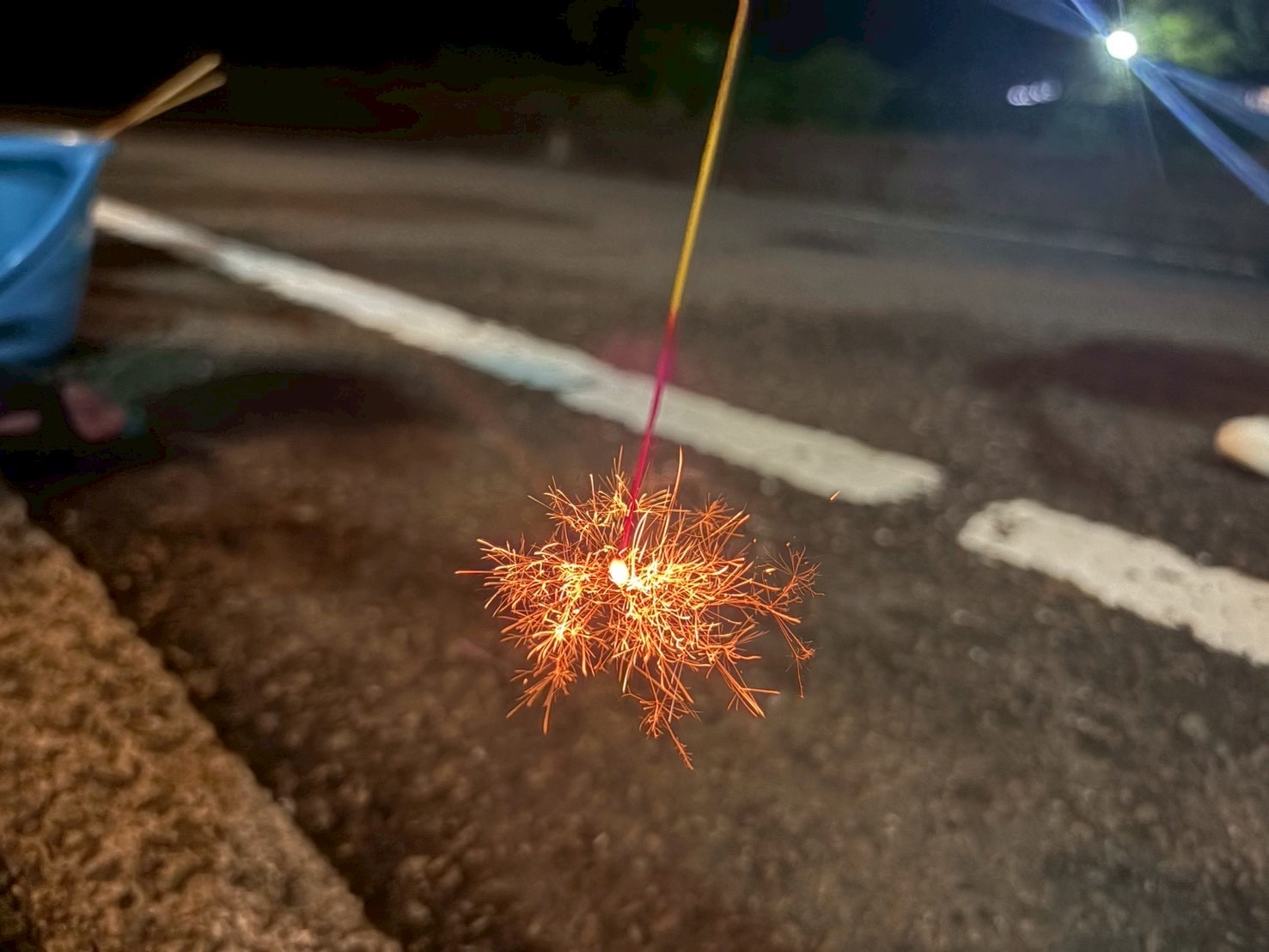 今年最後の花火、、、